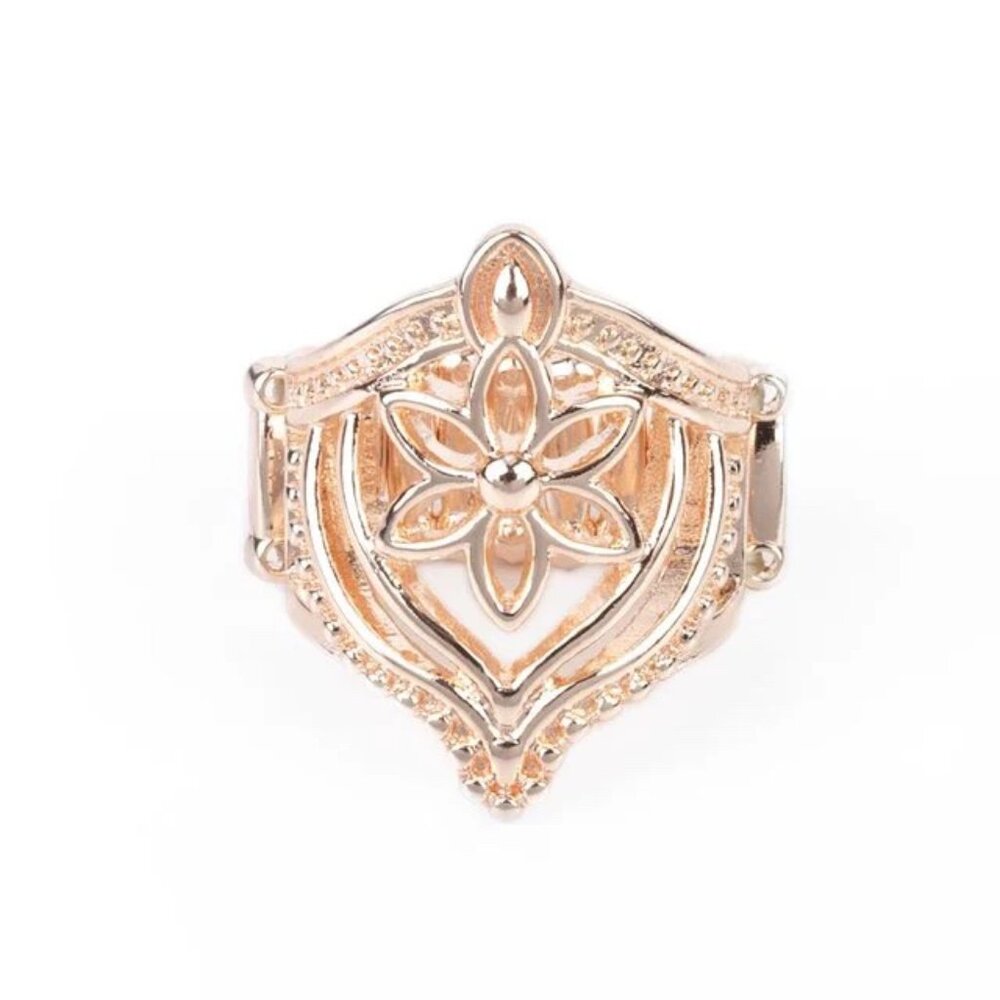 Paparazzi Eastern Eden Rose Gold Ring